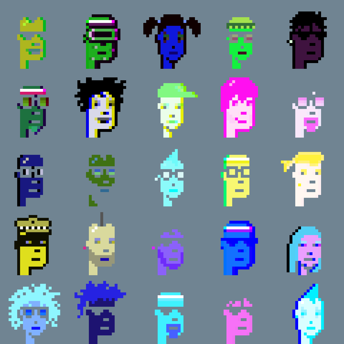 Gen1 Error Sphere sample of 25 Travelers